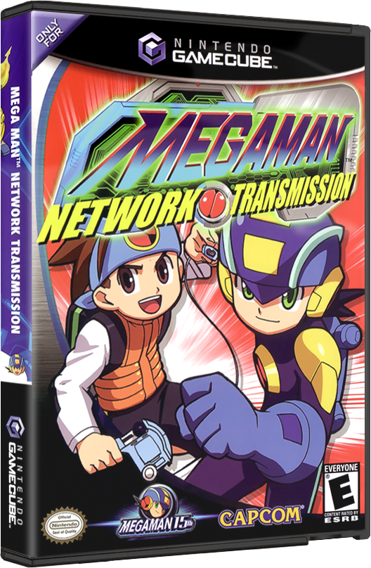 Mega Man Network Transmission | NTSC | Gamecube | GC | En | Reproduction Case and Booklet - NO GAME