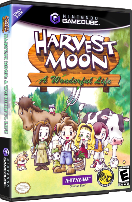 Harvest Moon A Wonderful Life | NTSC | Gamecube | GC | En | Reproduction Case and Booklet - NO GAME