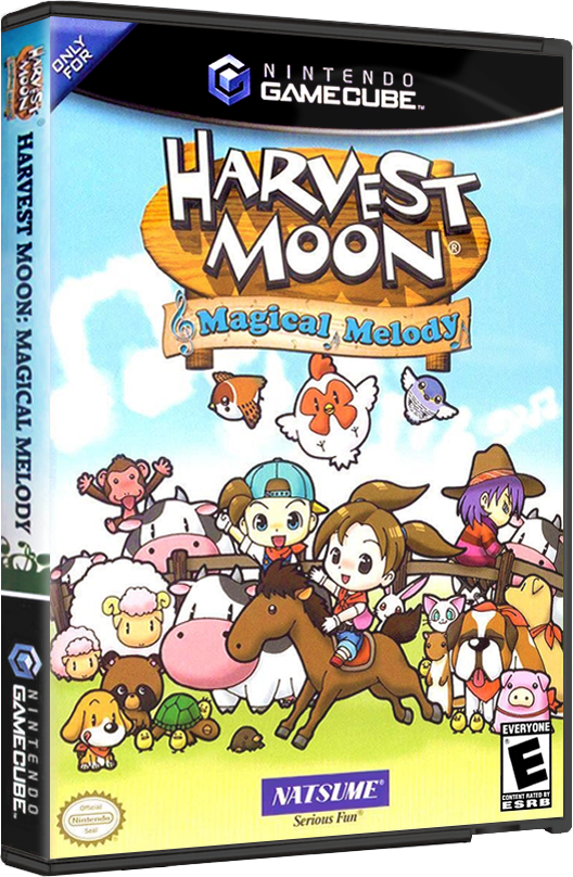 Harvest Moon Magical Melody | NTSC | Gamecube | GC | En | Reproduction Case and Booklet - NO GAME