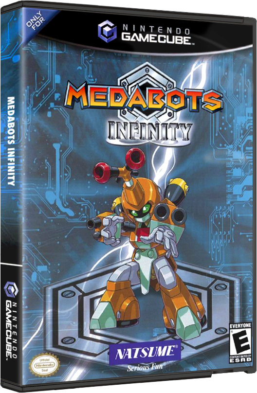 Medabots Infinity | NTSC | Gamecube | GC | En | Reproduction Case and Booklet - NO GAME