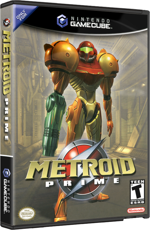 Metroid Prime | NTSC | Gamecube | GC | En | Reproduction Case and Booklet - NO GAME