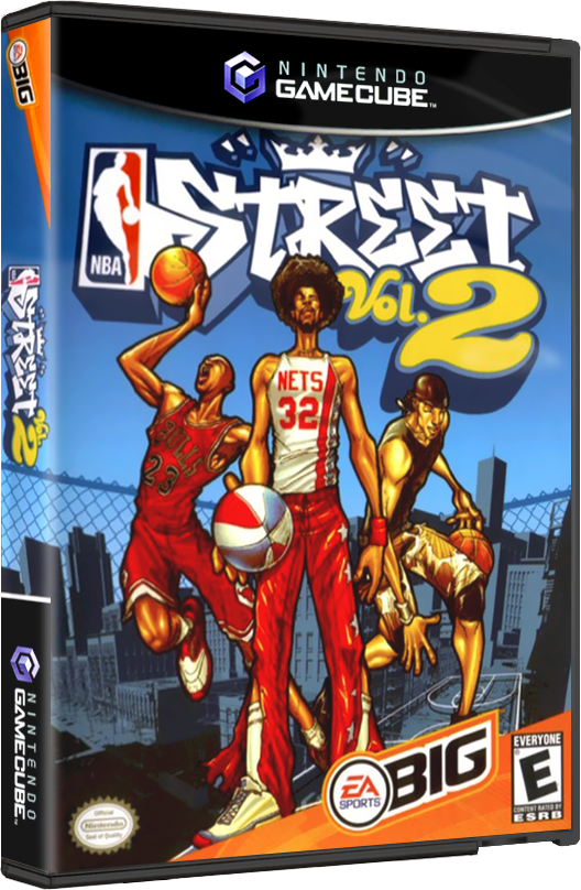 NBA Street Vol 2 | NTSC | Gamecube | GC | En | Reproduction Case and Booklet - NO GAME