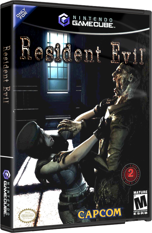 Resident Evil | NTSC | Gamecube | GC | En | Reproduction Case and Booklet - NO GAME