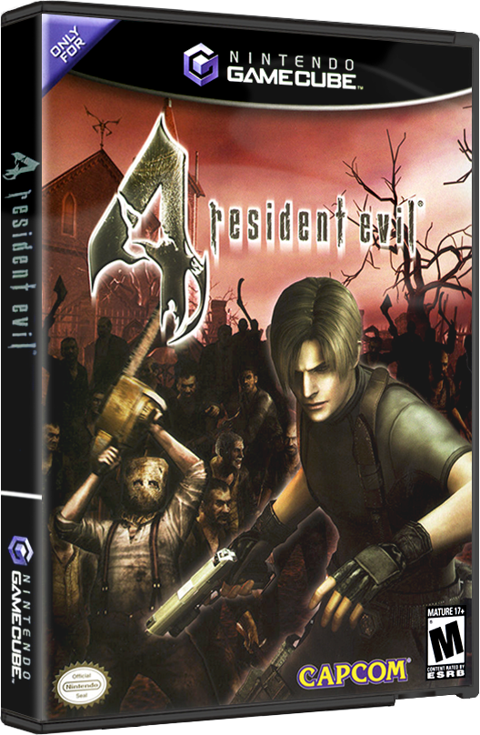 Resident Evil 4 | NTSC | Gamecube | GC | En | Reproduction Case and Booklet - NO GAME