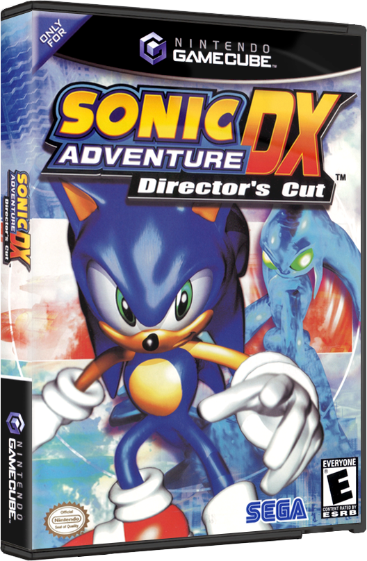 Sonic Adventure DX | NTSC | Gamecube | GC | En | Reproduction Case and Booklet - NO GAME