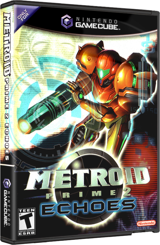 Metroid Prime 2 Echoes | NTSC | Gamecube | GC | En | Reproduction Case and Booklet - NO GAME