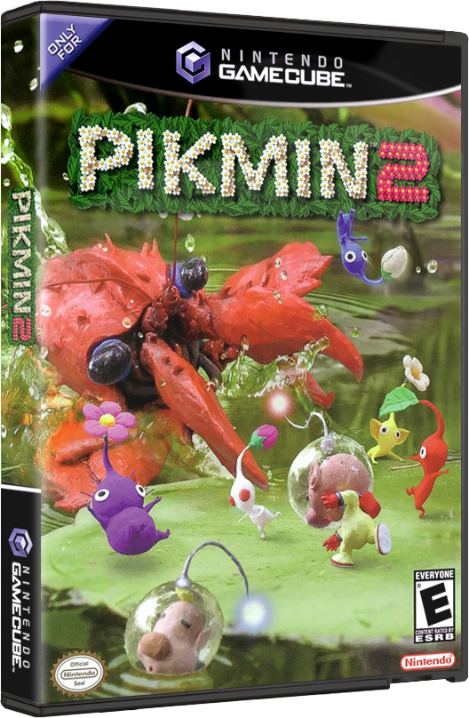 Pikmin 2 | NTSC | Gamecube | GC | En | Reproduction Case and Booklet - NO GAME