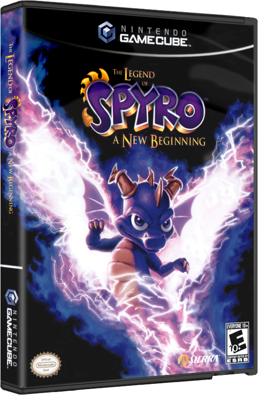 The Legend of Spyro a New Beginning | NTSC | Gamecube | GC | En | Reproduction Case and Booklet - NO GAME