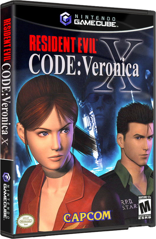 Resident Evil Code Veronica X | NTSC | Gamecube | GC | En | Reproduction Case and Booklet - NO GAME