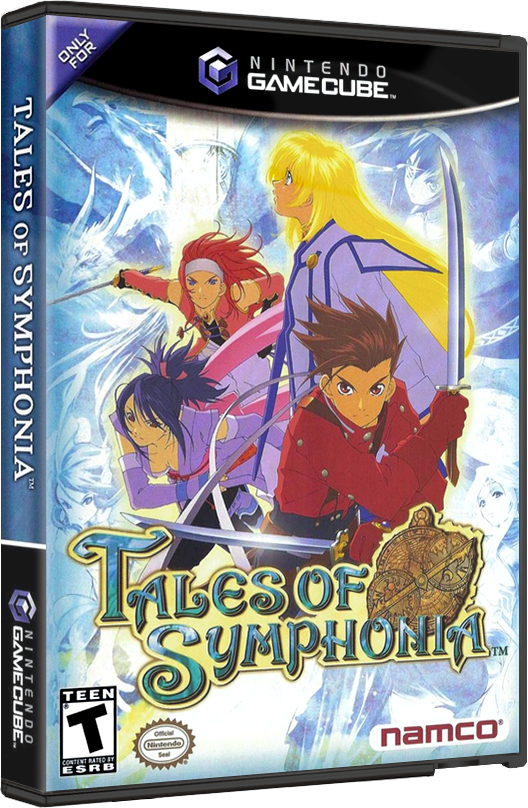 Tales of Symphonia | NTSC | Gamecube | GC | En | Reproduction Case and Booklet - NO GAME