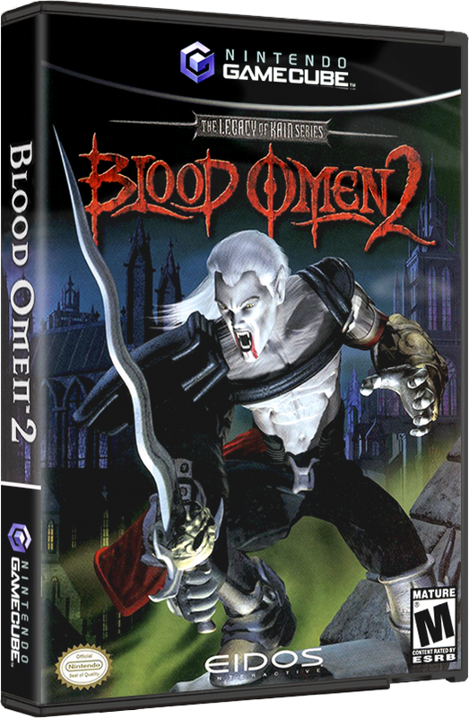Blood omen 2 | NTSC | Gamecube | GC | En | Reproduction Case and Booklet - NO GAME