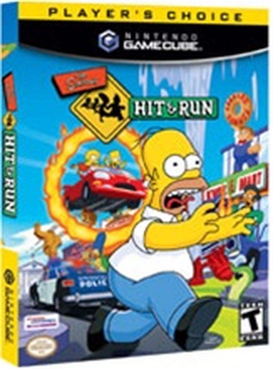 The Simpsons Hit and Run | NTSC | Gamecube | GC | En | Reproduction Case and Booklet - NO GAME