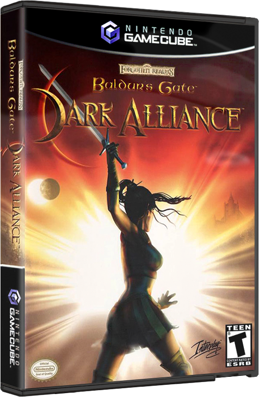 Baldur's Gate Dark Alliance | NTSC | Gamecube | GC | En | Reproduction Case and Booklet - NO GAME