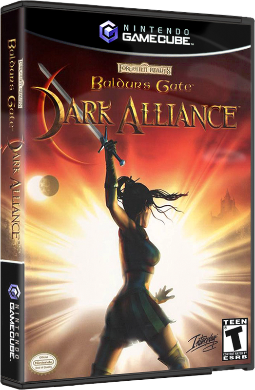 Baldur's Gate Dark Alliance | NTSC | Gamecube | GC | En | Reproduction Case and Booklet - NO GAME