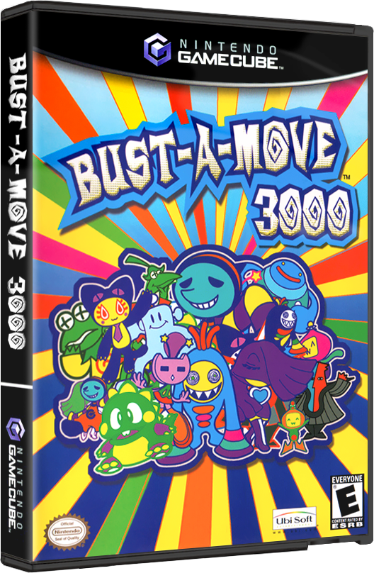 Bust-A-Move 3000| NTSC | Gamecube | GC | En | Reproduction Case and Booklet - NO GAME