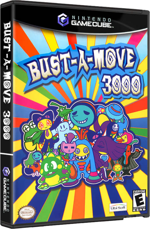 Bust-A-Move 3000| NTSC | Gamecube | GC | En | Reproduction Case and Booklet - NO GAME