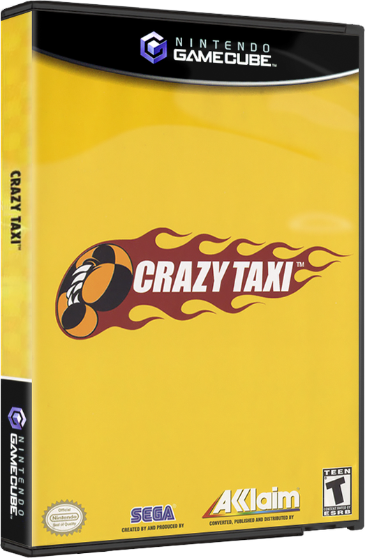 Crazy Taxi | NTSC | Gamecube | GC | En | Reproduction Case and Booklet - NO GAME