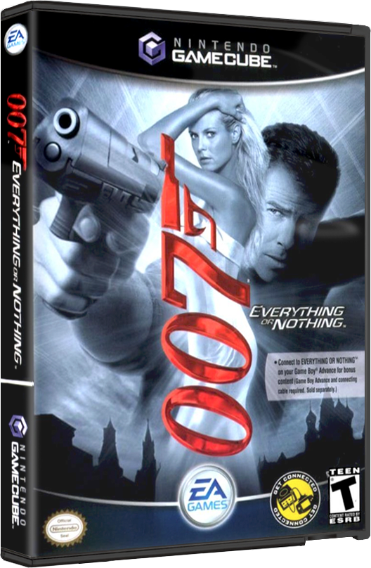007 Everything or Nothing | NTSC | Gamecube | GC | En | Reproduction Case and Booklet - NO GAME