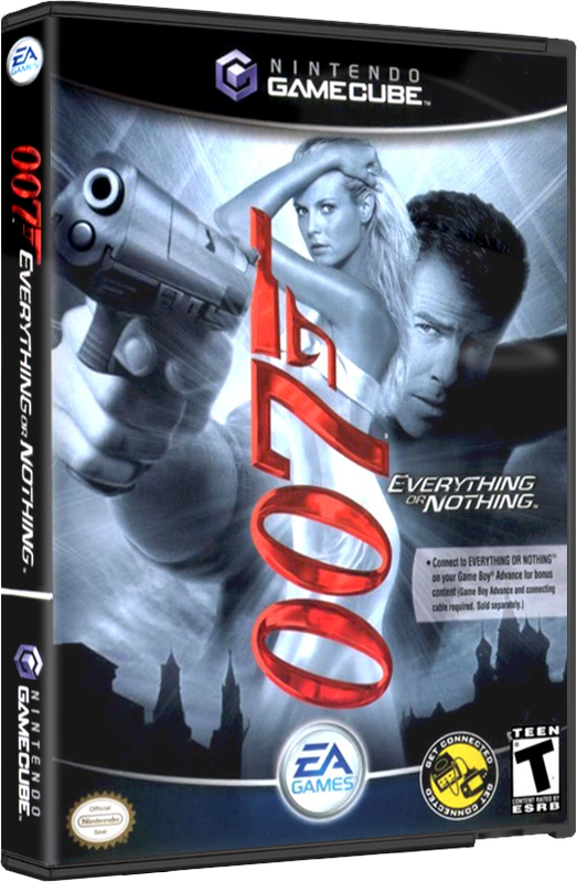 007 Everything or Nothing | NTSC | Gamecube | GC | En | Reproduction Case and Booklet - NO GAME