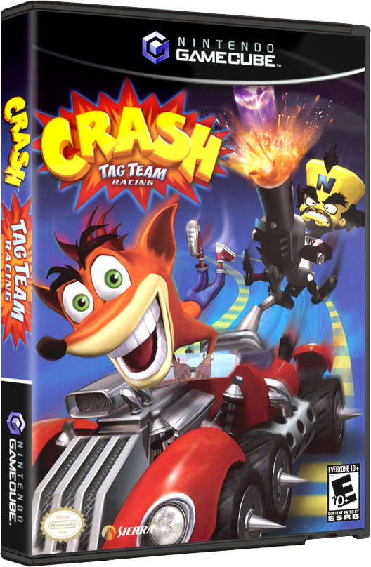 Crash Tag Team Racing | NTSC | Gamecube | GC | En | Reproduction Case and Booklet - NO GAME