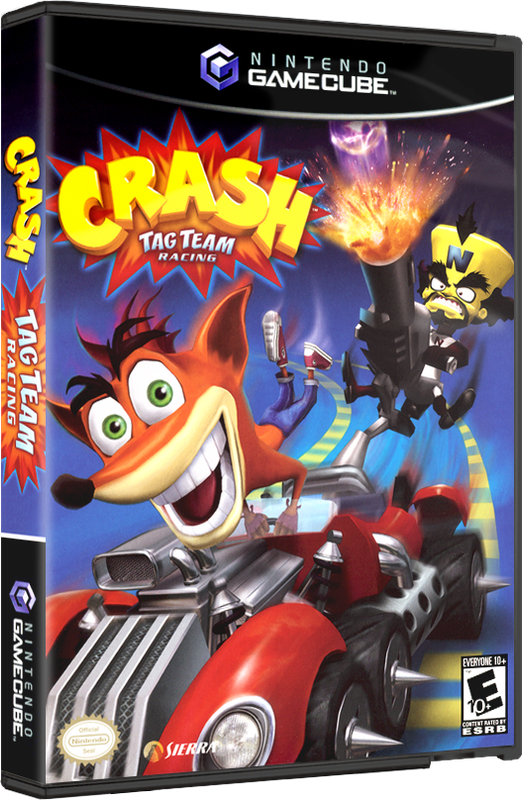 Crash Tag Team Racing | NTSC | Gamecube | GC | En | Reproduction Case and Booklet - NO GAME