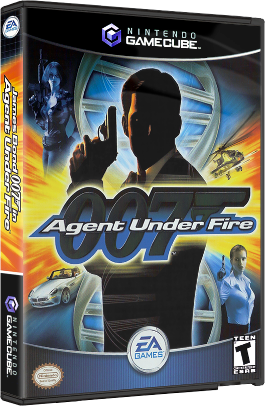 007 Agent Under Fire | NTSC | Gamecube | GC | En | Reproduction Case and Booklet - NO GAME