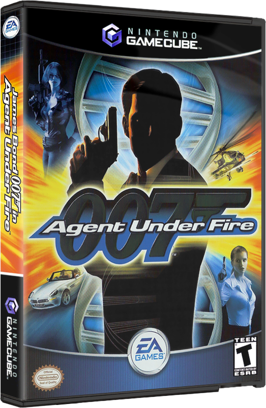 007 Agent Under Fire | NTSC | Gamecube | GC | En | Reproduction Case and Booklet - NO GAME