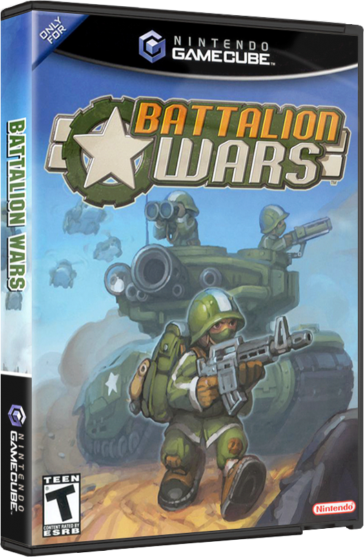 Battalion Wars | NTSC | Gamecube | GC | En | Reproduction Case and Booklet - NO GAME