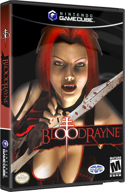BloodRayne | NTSC | Gamecube | GC | En | Reproduction Case and Booklet - NO GAME