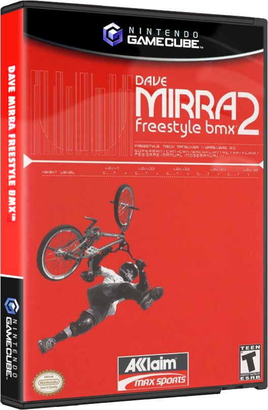 Dave Mirra Freestyle BMX 2 | NTSC | Gamecube | GC | En | Reproduction Case and Booklet - NO GAME
