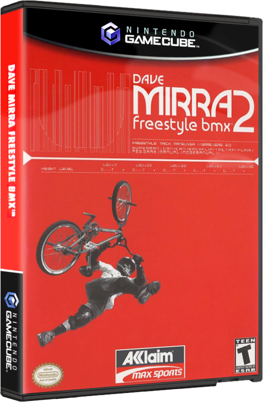 Dave Mirra Freestyle BMX 2 | NTSC | Gamecube | GC | En | Reproduction Case and Booklet - NO GAME
