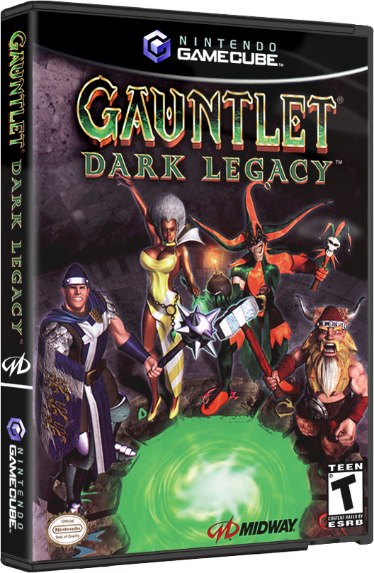 Gauntlet Dark Legacy | NTSC | Gamecube | GC | En | Reproduction Case and Booklet - NO GAME