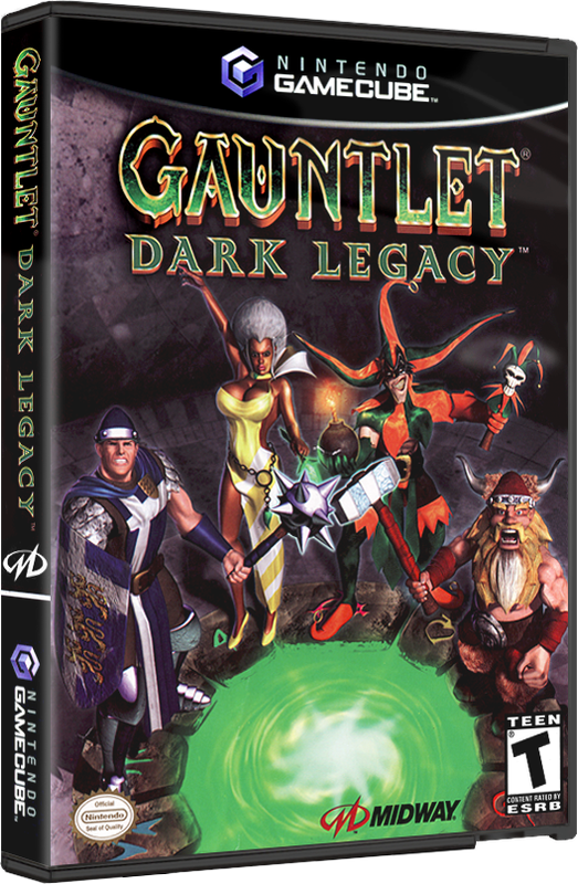 Gauntlet Dark Legacy | NTSC | Gamecube | GC | En | Reproduction Case and Booklet - NO GAME