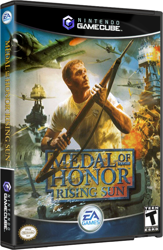 Medal of Honor Rising Sun | NTSC | Gamecube | GC | En | Reproduction Case and Booklet - NO GAME