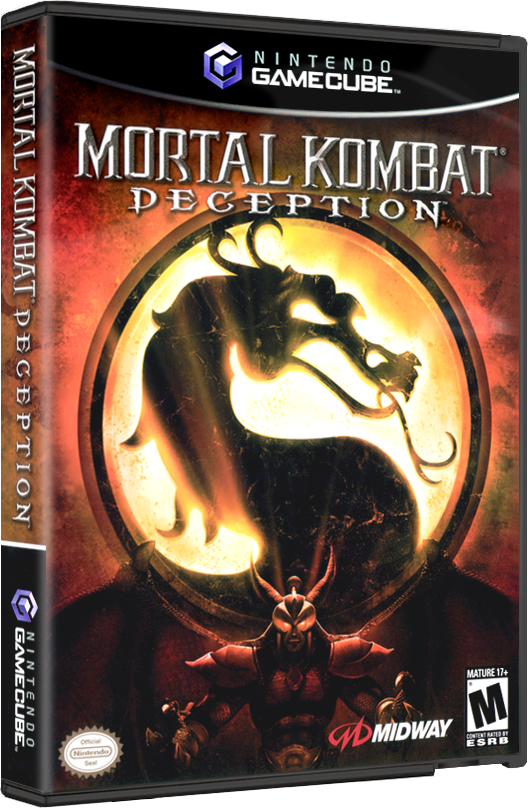 Mortal Kombat Deception | NTSC | Gamecube | GC | En | Reproduction Case and Booklet - NO GAME
