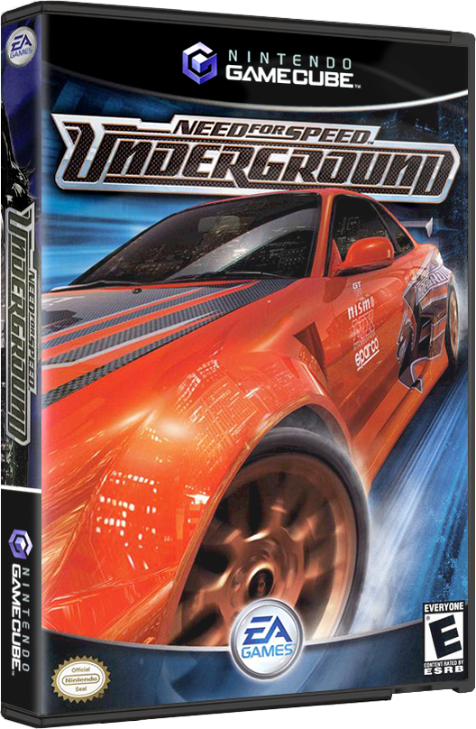 Need for Speed Underground | NTSC | Gamecube | GC | En | Reproduction Case and Booklet - NO GAME
