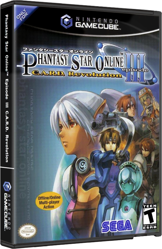 Phantasy Star Episode III | NTSC | Gamecube | GC | En | Reproduction Case and Booklet - NO GAME