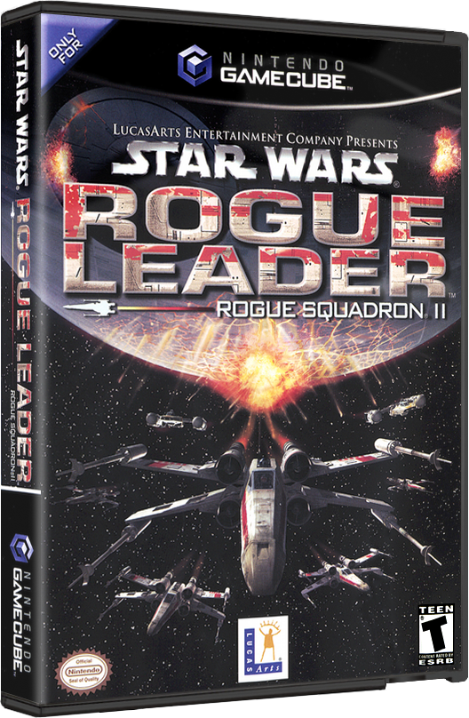 Star Wars Rogue Squadron II | NTSC | Gamecube | GC | En | Reproduction Case and Booklet - NO GAME