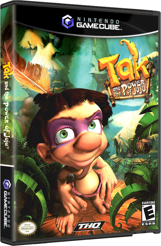Tak and the Power of Juju | NTSC | Gamecube | GC | En | Reproduction Case and Booklet - NO GAME