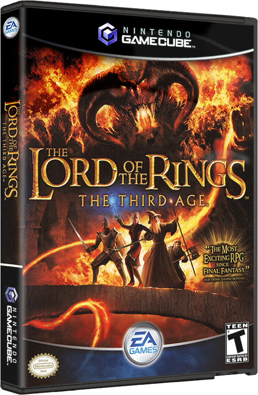 The Lord of the Rings The Third Age | NTSC | Gamecube | GC | En | Reproduction Case and Booklet - NO GAME