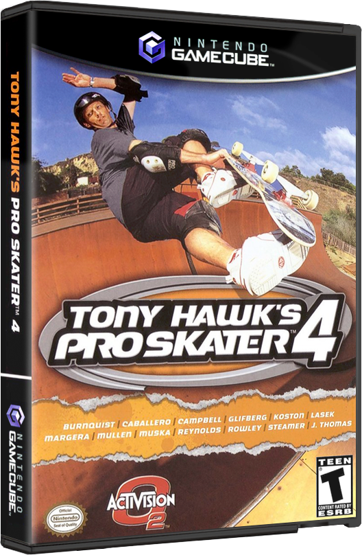 Tony Hawk's Pro Skater 4 | NTSC | Gamecube | GC | En | Reproduction Case and Booklet - NO GAME