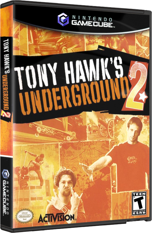 Tony Hawk's Underground 2 | NTSC | Gamecube | GC | En | Reproduction Case and Booklet - NO GAME