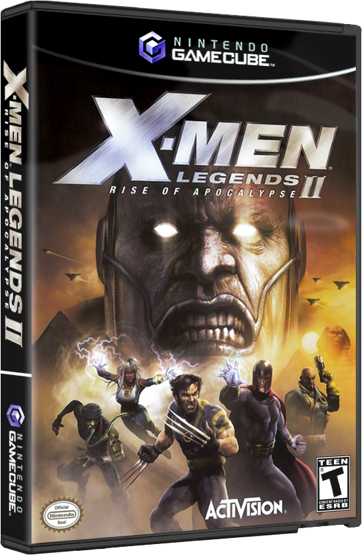 X-Men Legends II | NTSC | Gamecube | GC | En | Reproduction Case and Booklet - NO GAME