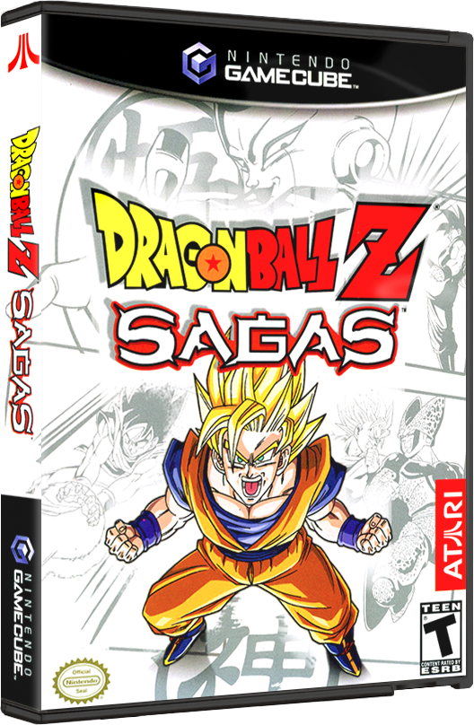 Dragon Ball Z Sagas | NTSC | Gamecube | GC | En | Reproduction Case and Booklet - NO GAME
