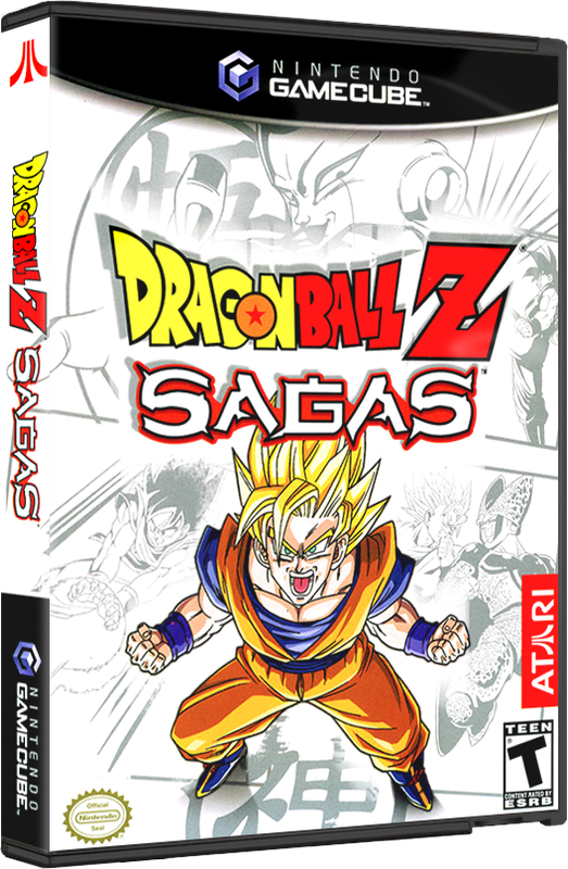 Dragon Ball Z Sagas | NTSC | Gamecube | GC | En | Reproduction Case and Booklet - NO GAME
