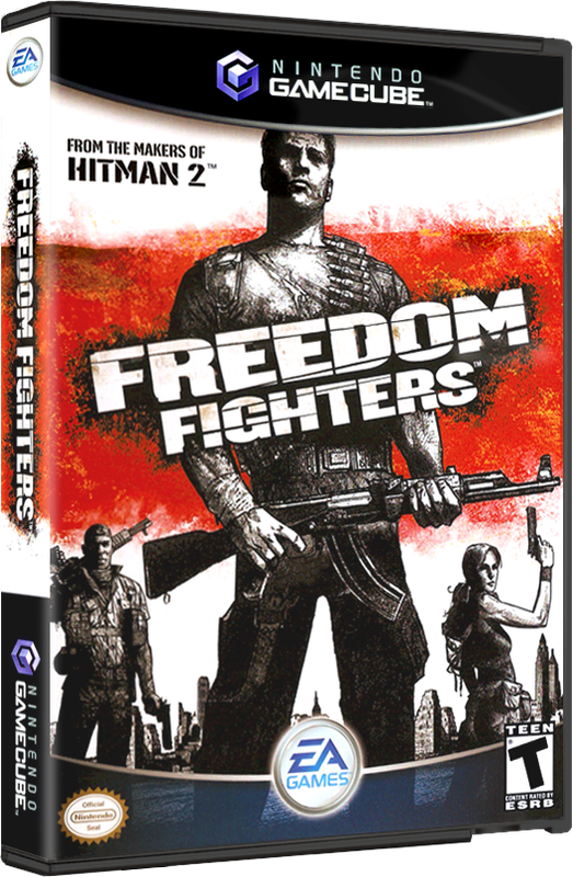 Freedom Fighters | NTSC | Gamecube | GC | En | Reproduction Case and Booklet - NO GAME