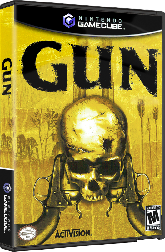 GUN | NTSC | Gamecube | GC | En | Reproduction Case and Booklet - NO GAME