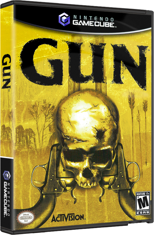 GUN | NTSC | Gamecube | GC | En | Reproduction Case and Booklet - NO GAME