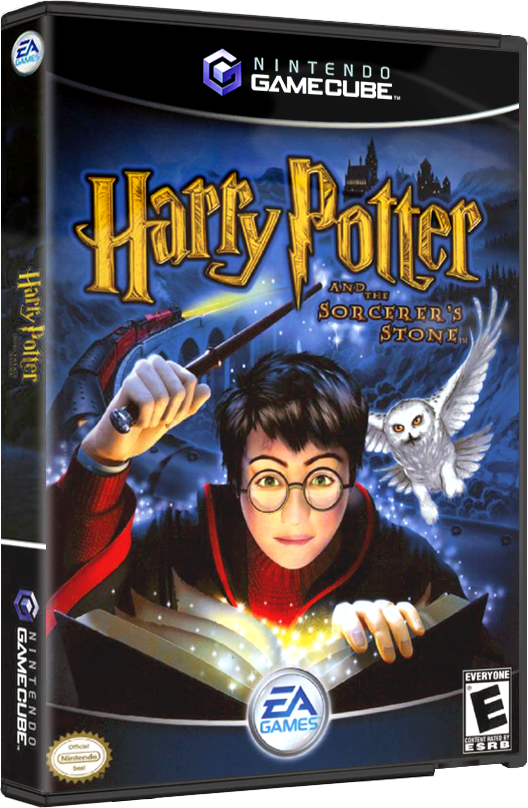 Harry Potter and The Sorcerer's Stone | NTSC | Gamecube | GC | En | Reproduction Case and Booklet - NO GAME