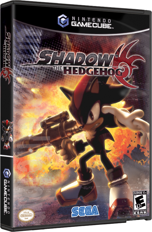 Shadow the Hedgehog | NTSC | Gamecube | GC | En | Reproduction Case and Booklet - NO GAME